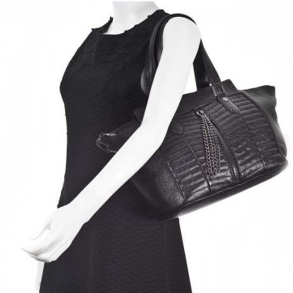 Sanctuary Heavy Metal Leather Tote - Picture 2 of 8